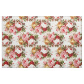 Shabby Chic Roos Pattern Fabric Stof (Fat Quarter)