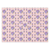 Shabby Chic rose Pansement Nappe Florale (Devant (Horizontal))