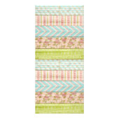 Shabby Chic Rose Wings Pour Baby shower Carte De J (Dos)