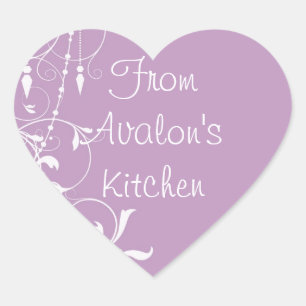 Shabby Chic Roze Bakken Stickers