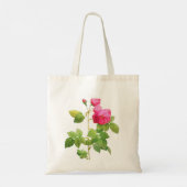 Shabby Chic roze Roses Tote Bag (Achterkant)