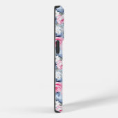 Shabby Chic Roze Rozen Patroon Case-Mate iPhone Case (Achterkant / Rechts)