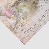 Shabby Chic Rozen Collage Pattern Tissuepapier (Detail)