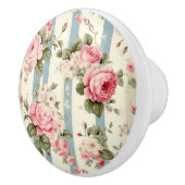 Shabby Chic  Rozen Keramische Knop (Rechts)