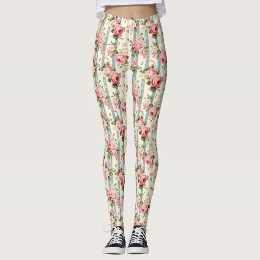 Shabby Chic  Rozen Leggings (Voorkant)