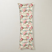 Shabby Chic Rozen Lichaamskussen (Achterkant (Verticaal))