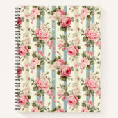 Shabby Chic Rozen Notitieboek (Voorkant)
