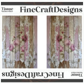 Shabby Chic  Rozen op Hout A2RL Decoupage Tissuepapier