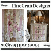 Shabby Chic  Rozen op Hout A2RL Decoupage Tissuepapier