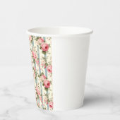 Shabby Chic Rozen Papieren Bekers (Links)