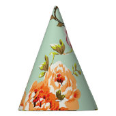 Shabby Chic Rozen Pattern Feesthoedjes (Rechts)