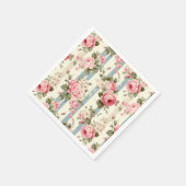 Shabby Chic Rozen Servet (Hoek)