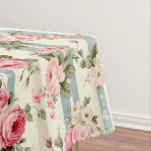 Shabby Chic  Rozen Tafelkleed (Voorbeeld)
