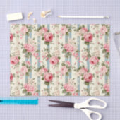 Shabby Chic  Rozen Tissuepapier (Craft)