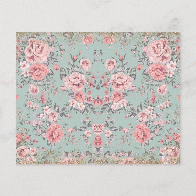  Shabby Chic Scrapbook Paper (Voorkant)