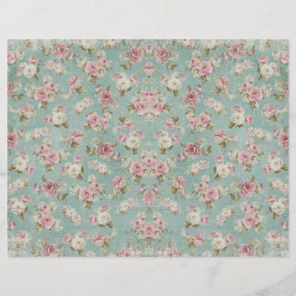  Shabby Chic Scrapbook Paper