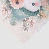 Shabby Chic Sneeuwman 3 Decoupage papier (Detail)