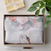 Shabby Chic Swan 3 Decoupage papier (Geschenk)