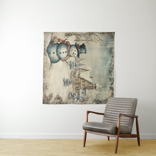 Shabby Chic Tapestry Wandkleed (In Situ (horizontaal))