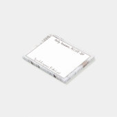 Shabby Chic, Trendy Custom SLP post it notes (Schuin)