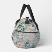 Shabby Chic Turquoise Pastel Floral Duffson Sac (Droite)