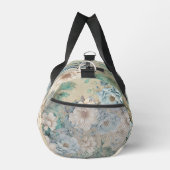 Shabby Chic Turquoise Pastel Floral Duffson Sac (Droite)