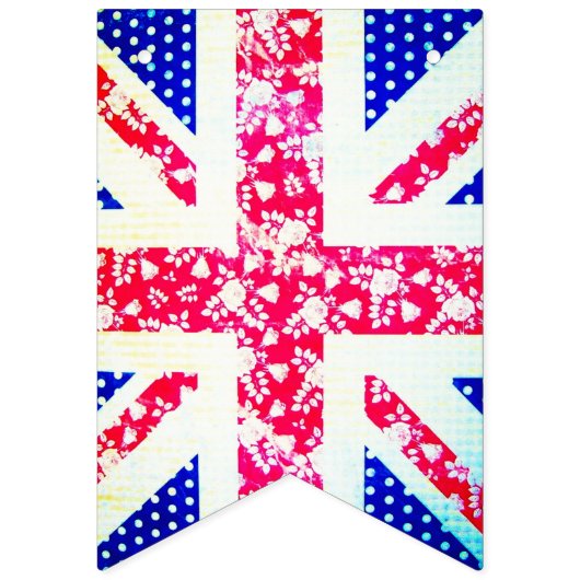 Shabby Chic. Union Jack. Vlaggetjes (Tweede vlag)