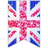 Shabby Chic. Union Jack. Vlaggetjes (Derde vlag)