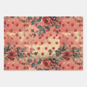 Shabby Chic Valentijnse Inpakpapier Vel (Voorkant)