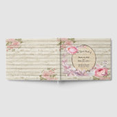 Shabby Chic Victorian Flower Mariage Livre d'invit (Complet)