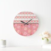 Shabby Chic Wall Clock Grote Klok (Huis)