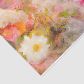 Shabby Chic Waterverf Floral Tissuepapier (Detail)