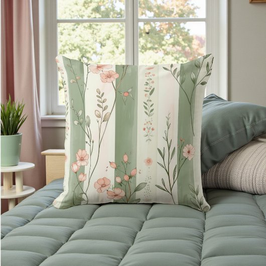Shabby Chic Waterverf Kussen