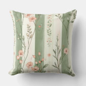 Shabby Chic Waterverf Kussen (Voorkant)