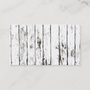 Shabby Chic Weathered Board Visitekaartje