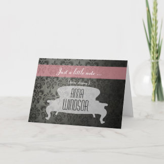 Shabby Chic-Wenskaart Kaart