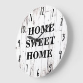 Shabby Chic White Wood Rustic Farmhouse Kitchen Grote Klok (Hoek)