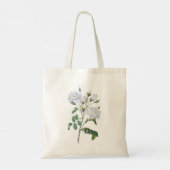  Shabby Chic Witte Rozen Tote Bag (Achterkant)