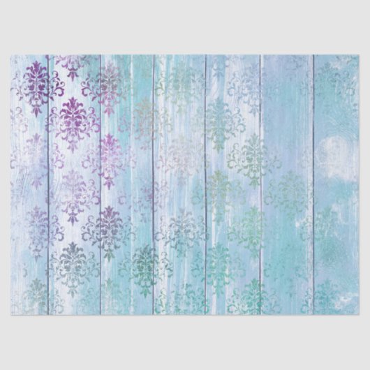 Shabby Chic Wood Series Design 2 Tissuepapier (Voorkant)