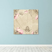 Shabby Chic - Wrapped Canvas (Insitu (Houten vloer))