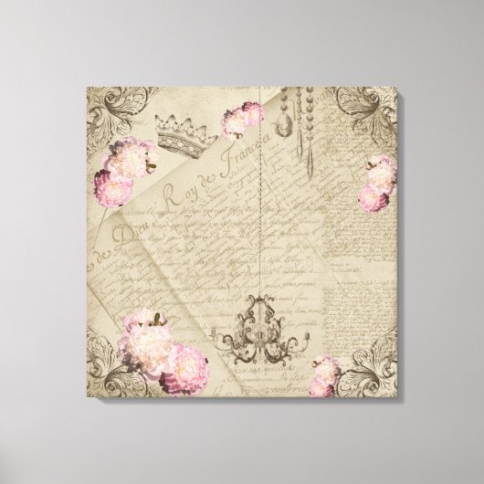 Shabby Chic - Wrapped Canvas (Voorkant)