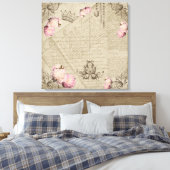 Shabby Chic - Wrapped Canvas (Insitu (Slaapkamer))
