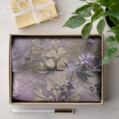 Shabby Chique, Bloemen & Demask Digitale Gemengde Tissuepapier (Geschenk)