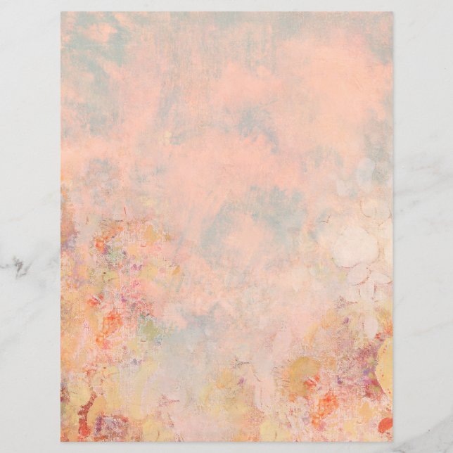 Shabby Chique en thee gekleurd papier (Voorkant)