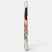 Shabby Chique Perzik Blush Roze Rozen Bloemen Patr Case-Mate iPhone Case (Achterkant/links)