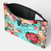 shabby chique rozen en vaas blauw etui (Open)