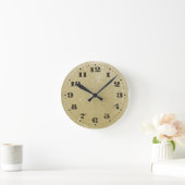 Shabby clock ronde klok (Huis)