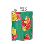 Shabby Floral Flask Heupfles (Rechts)