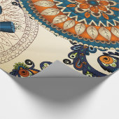 Shabby Flowers multicolors Cadeaupapier (Hoek)