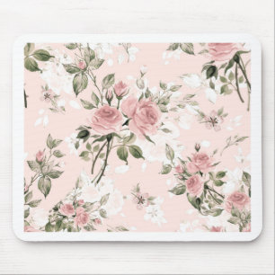 Shabby, franse chic, , floral, rustic, muismat